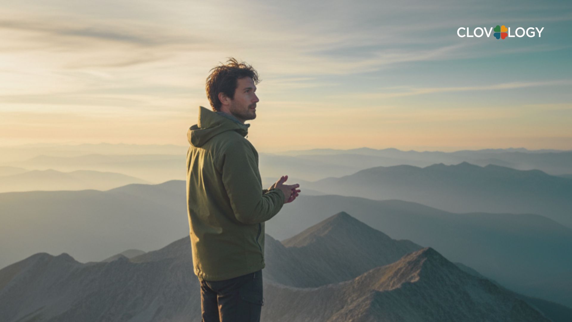 A man looked into the vastness of space and wondered what happiness was all about.